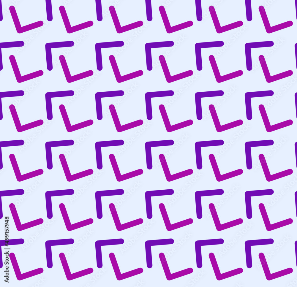 Pattern with colored figures on a blue background Pattern with colored figures on a blue background