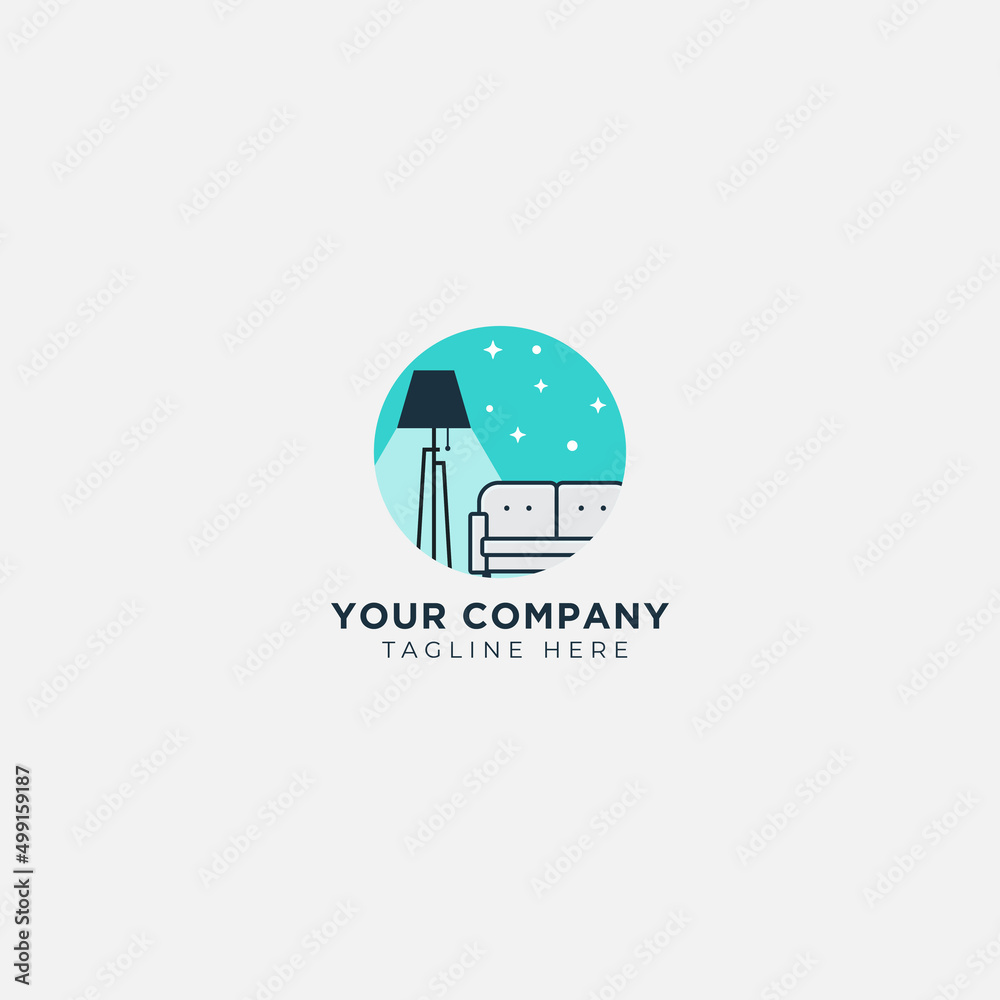 furniture living home logo modern lamp sofa furniture living home logo modern lamp sofa