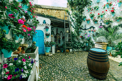 *CórdobaAndalucíaEspaña*; 08abril2022. Fotos de los patios de Córdoba.