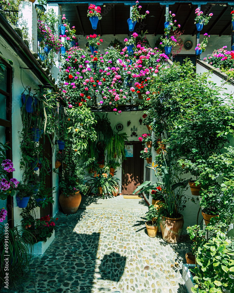 *CórdobaAndalucíaEspaña*; 07abril2022. Fotos de los patios de Córdoba.