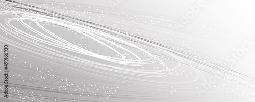 Quantum processing. Deep learning artificial intelligence. Future new technology  for business or science presentation
