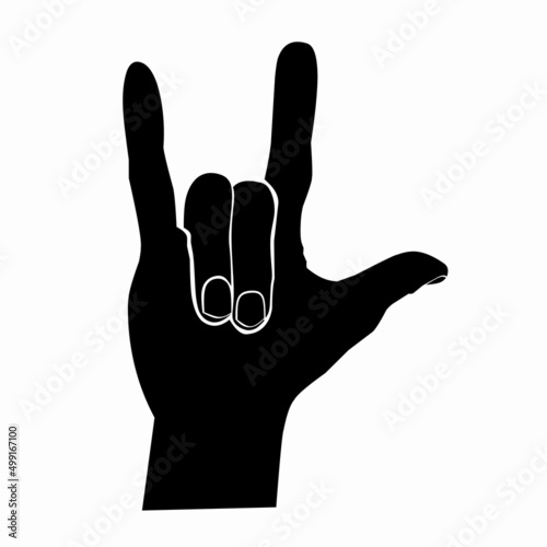 vector illustration of metal rock music lovers, punk, grunge, alternative rock