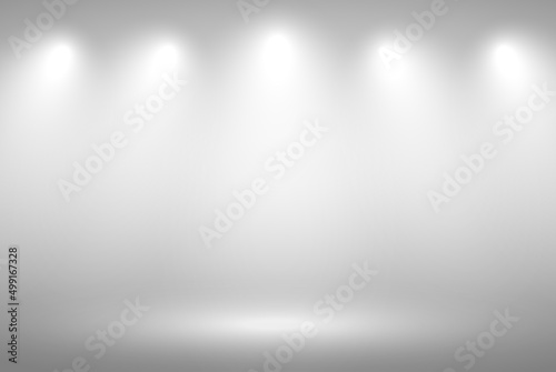 Abstract gray background. Grey gradient background blank trade show booth for designers. Background empty room with space for your text and picture. vector eps10