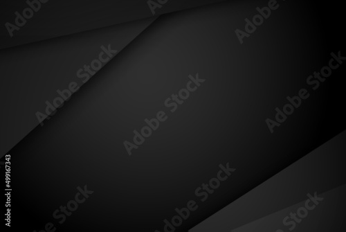 abstract metallic blue black frame layout modern tech design template background. Black metallic background with blue shiny - Vector. 