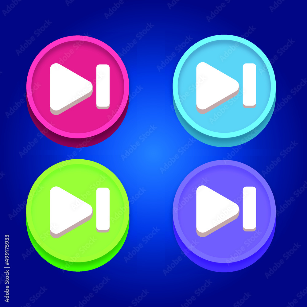 mobile and WEB media game ui panel vector mobile and WEB media game ui panel vector