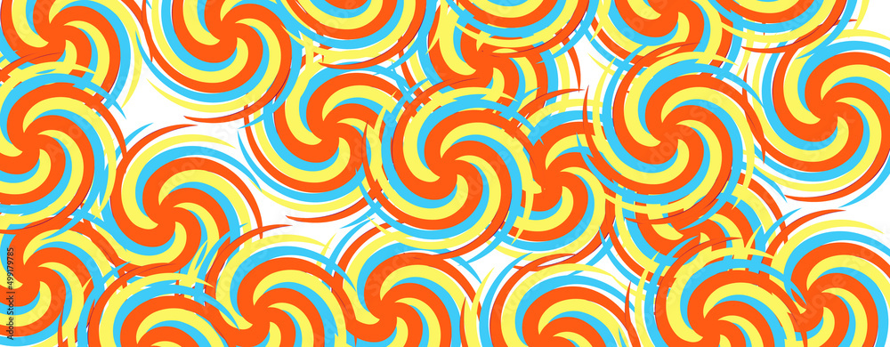 abstract pattern with circles