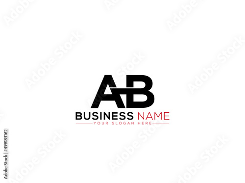 Colorful AB Logo, Creative Ab ba Logo Letter Vector Image Design For Your Company