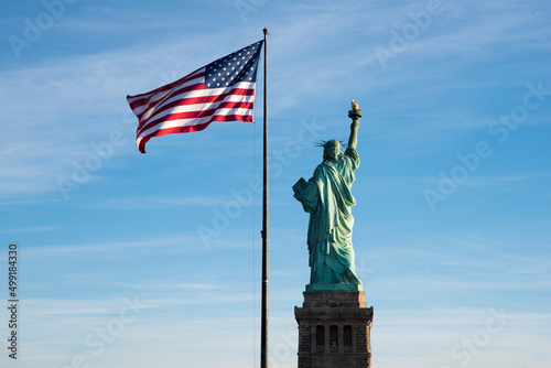 Liberty Statue - America, New york city, Manhattan NYC © Peo