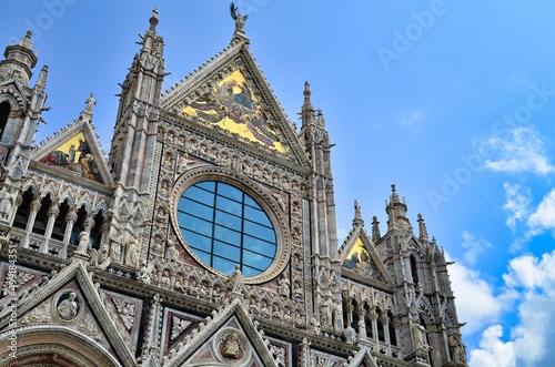Canvas The Siena Cathedral - Italy