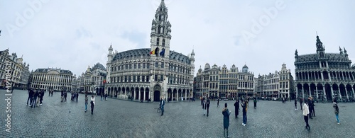 Brussels City Hall and Grand Place photo