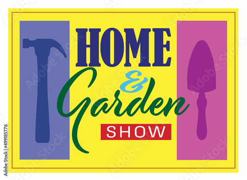 Design for a home and garden show.