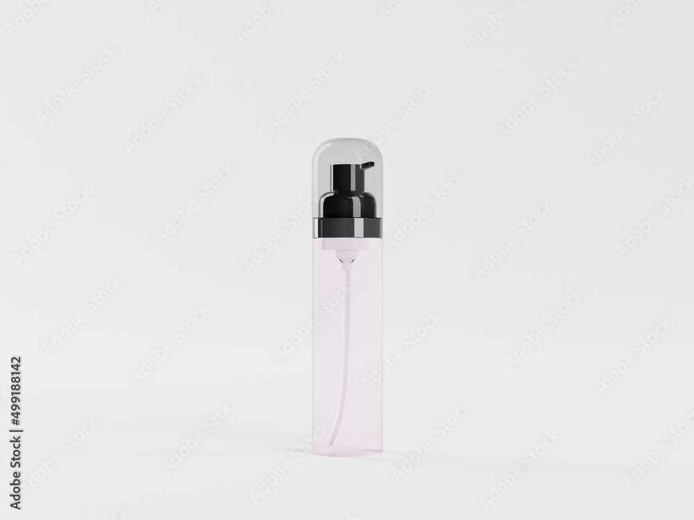 3d rendering set of bottles for natural lotion, cream or serum cosmetic. Mockup empty containers of self care products 3d rendering set of bottles for natural lotion, cream or serum cosmetic. Mockup empty containers of self care products