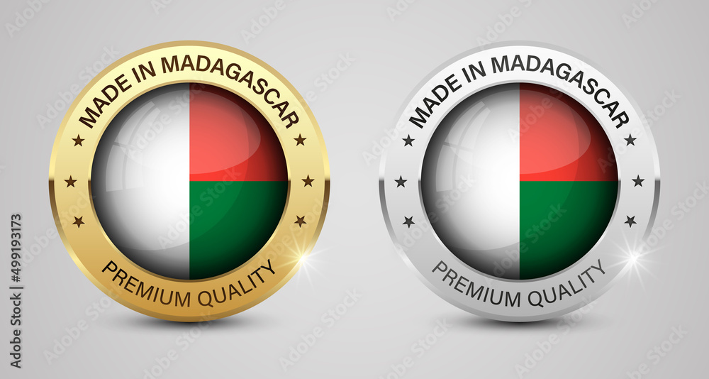 Made in Madagascar graphics and labels set. Made in Madagascar graphics and labels set.