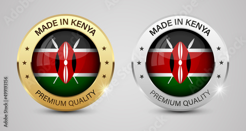 Made in Kenya graphics and labels set.