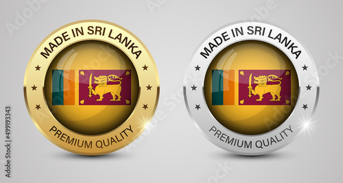Made in Sri Lanka graphics and labels set.