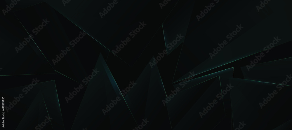 Obraz premium Abstract Elegant diagonal striped green background black abstract dark 