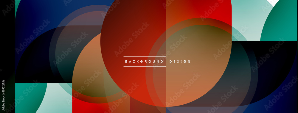 Creative geometric wallpaper. Minimal circle triangle and square line abstract background. Vector illustration for wallpaper banner background or landing page Creative geometric wallpaper. Minimal circle triangle and square line abstract background. Vector illustration for wallpaper banner background or landing page