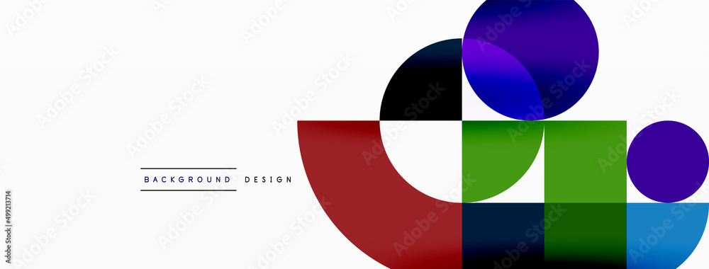 Beautiful abstract background. Circles, triangle shapes, and squares. Minimal geometric template for wallpaper, banner, background or landing Beautiful abstract background. Circles, triangle shapes, and squares. Minimal geometric template for wallpaper, banner, background or landing