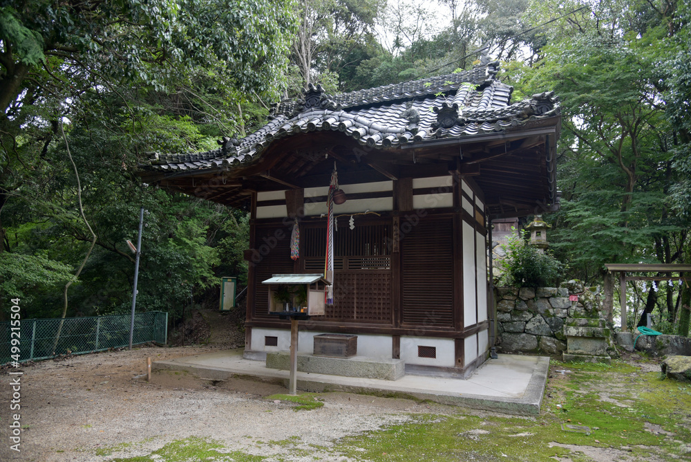 長谷山口坐神社　拝殿　奈良県桜井市初瀬