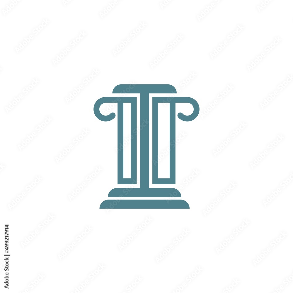Tower icon logo flat design illustration Tower icon logo flat design illustration