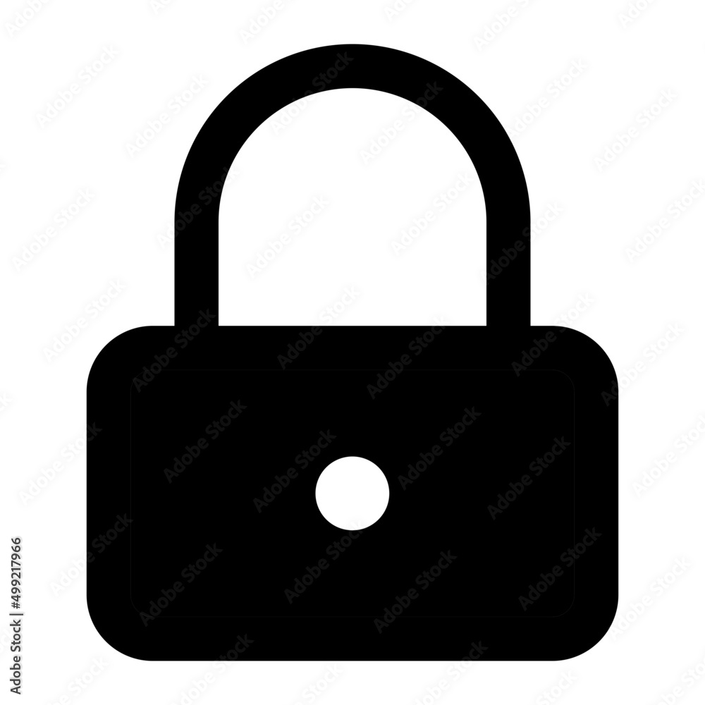Lock glyph icon Lock glyph icon