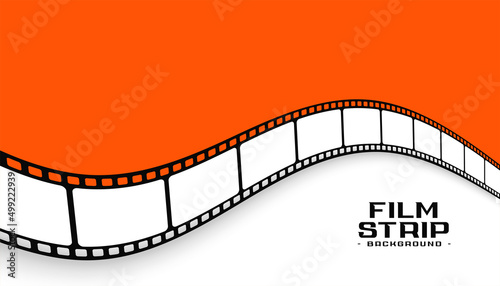 film strip background with text space