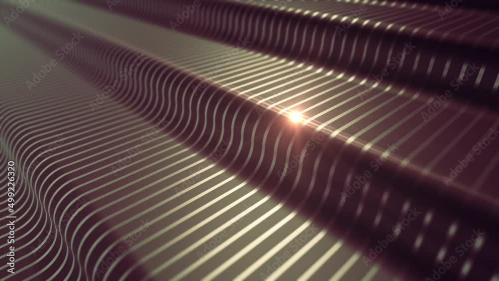 abstract gradient wavy lines background