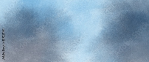 Abstract modern blue background, texture. Watercolor background.