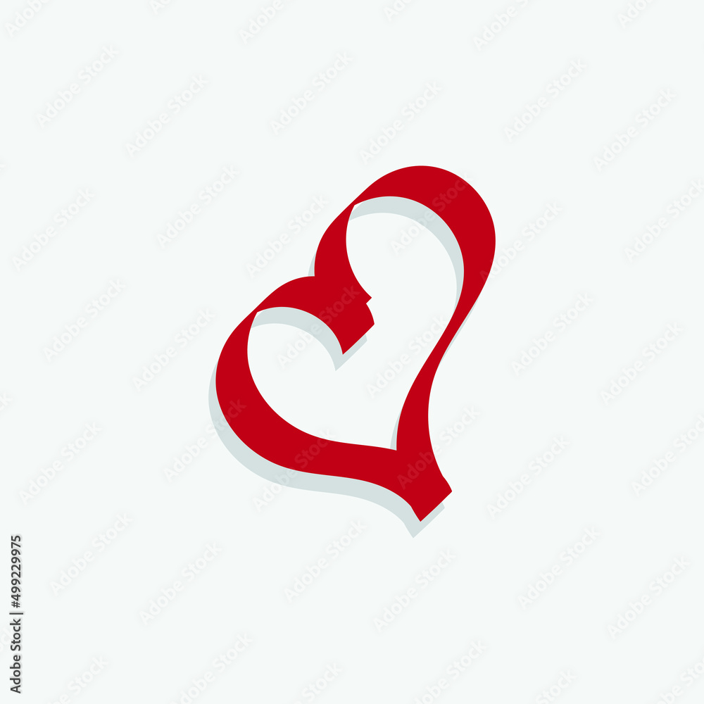 red hearts. Design elements for Valentine's day. red hearts. Design elements for Valentine's day.