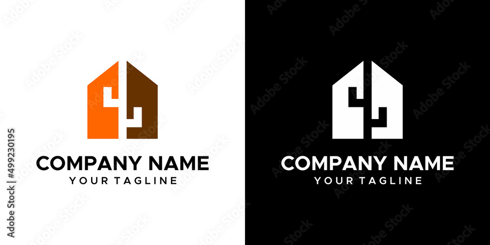 a house and cactus themed graphic, on a black and white background. vector graphics base. a house and cactus themed graphic, on a black and white background. vector graphics base.