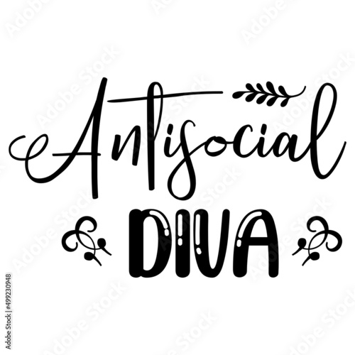 Antisocial Diva svg