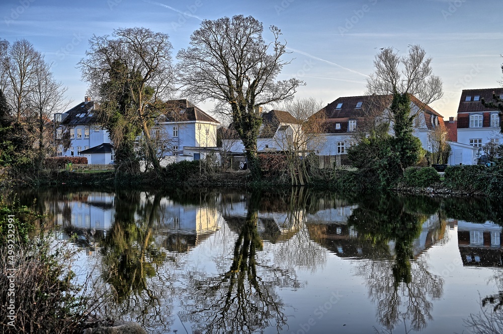 houses on the river