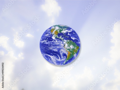 Greenhouse effect  Warming our planet  Elements of this image furnished by NASA