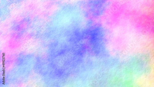 Abstract watercolor background  colorful aquarelle on paper texture  realistic 3D render illustration.