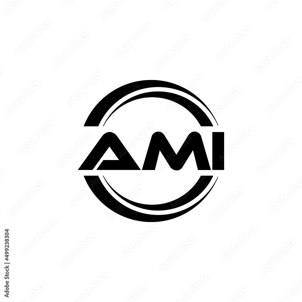 AMI letter logo design with white background in illustrator, vector logo modern alphabet font overlap style. calligraphy designs for logo, Poster, Invitation, etc. AMI letter logo design with white background in illustrator, vector logo modern alphabet font overlap style. calligraphy designs for logo, Poster, Invitation, etc.