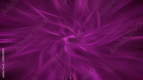 abstract neon pink flower. bright rays background. psychedelic pink background © Viktoria