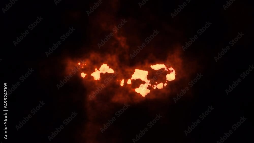 Abstract electromagnetic storm, solar flare Abstract electromagnetic storm, solar flare