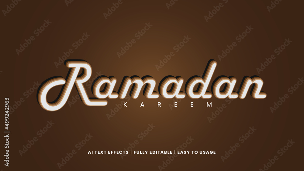 Ramadan Kareem Text Effects