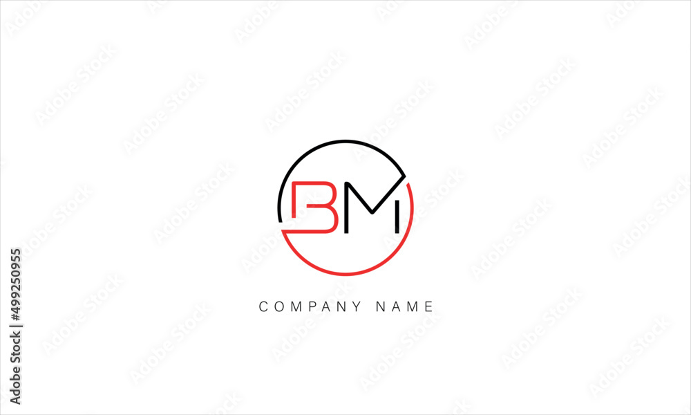BM, MB, Letters Logo Monogram