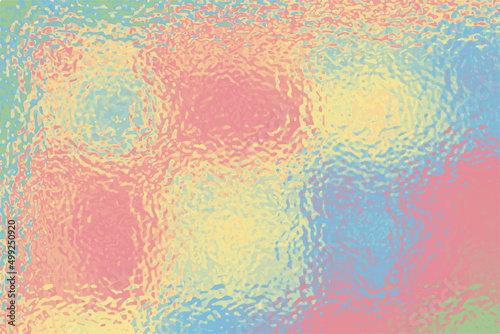 Iridescent holograpm texture. Rainbow foil background