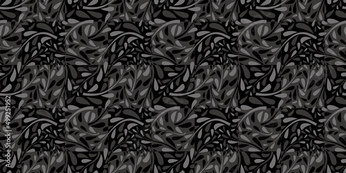 Stylish organic background. Seamless pattern.Vector. スタイリッシュ有機的パターン 
