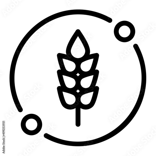 agronomy line icon