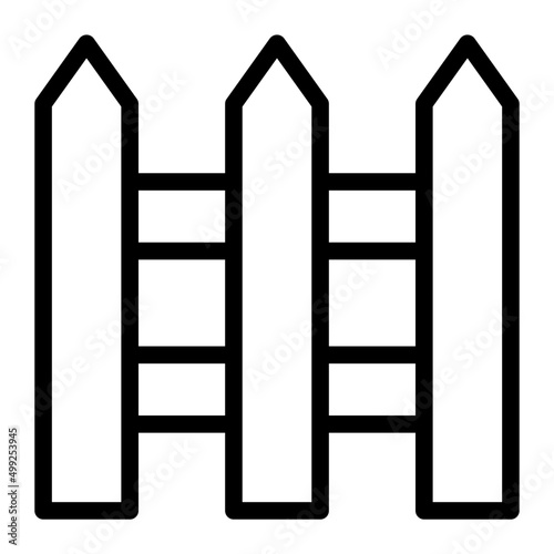 fence line icon