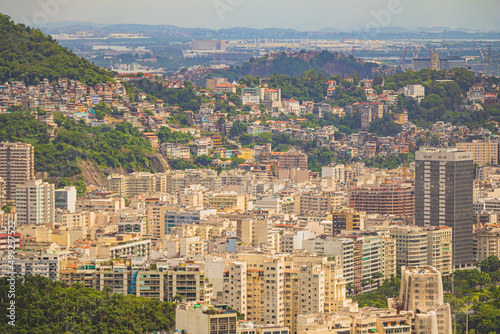 Rio de Janeiro (Brasilien) von Zuckerhut aus gesehen