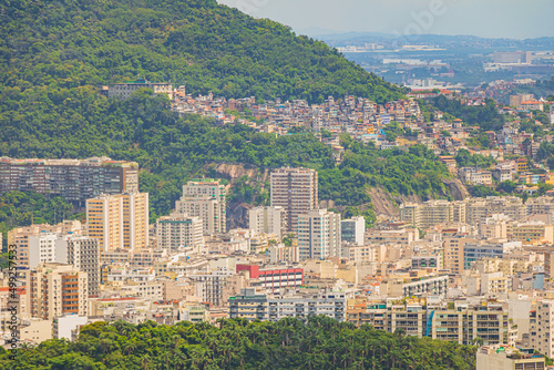 Rio de Janeiro (Brasilien) von Zuckerhut aus gesehen