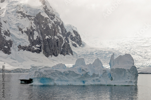 Coastline of Antarctica - Global Warming - Ice Formations