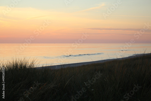 Meer Nordsee Sonnenuntergang 