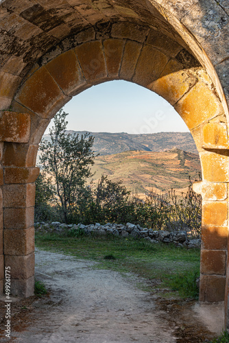 View of Numao Castle. Council of Vila Nova de Foz Coa. Portugal. Douro Region photo