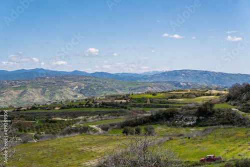 Cyprus - Tipical amazing landscape in Cyprus, most viewed tourist place 