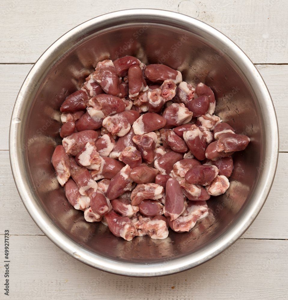 Chicken hearts Chicken hearts